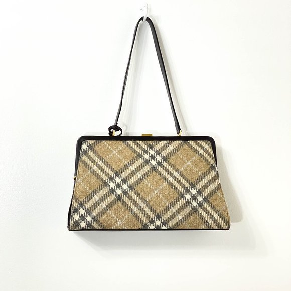 Burberry Tweed Bag - Picture 2 of 15